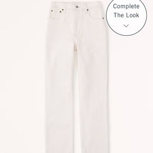 Abercrombie Ultra High Rise 90s Straight Jean